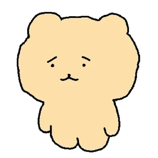 💬 emoji 망그러진 곰 By @KakaoEmoticon Telegram sticker 7 of 24