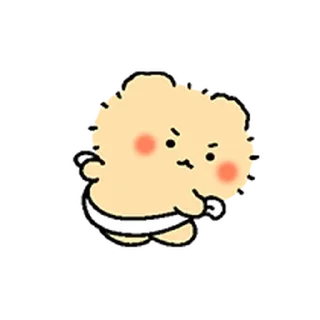 ⭐ emoji 꼬질 망그러진 곰 2 @moe_sticker_bot Telegram sticker 5 of 23
