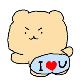 💬 emoji 망그러진 곰 By @KakaoEmoticon Telegram sticker 12 of 24