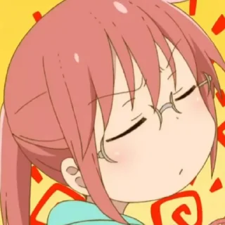 🌾 emoji Kobayashi @anime_stickerspack Telegram sticker 16 of 28
