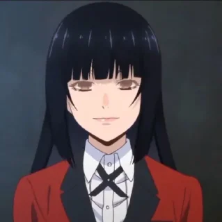 🌹 emoji Yumeko @anime_stickerspack Telegram sticker 7 of 40