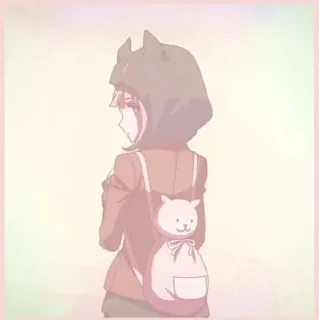🌸 emoji Chiaki @anime_stickerspack Telegram sticker 4 of 40