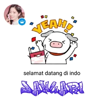 Sticker from nyamm @bubble_id_once