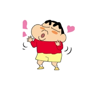 🤗 emoji Sinchan Telegram sticker 14 of 17