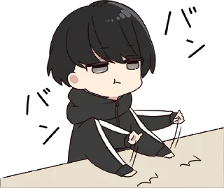 😤 emoji 男 Telegram sticker 12 of 77