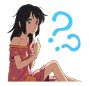 ❓ emoji 你的名子。 Telegram sticker 5 of 89