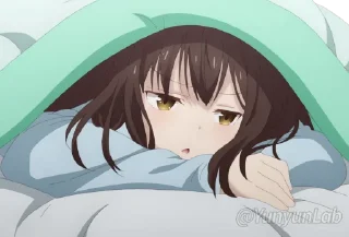 😴 emoji @Y2LAB Hige wo Soru. Soshite Joshikousei wo Hirou. Telegram sticker 13 of 86