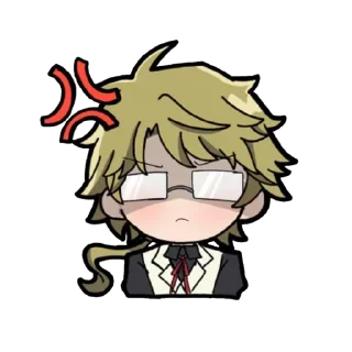 😤 emoji BSD WAN! @wennclair Telegram sticker 10 of 32