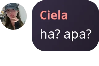 💋 emoji punya siapa? punya ciel Telegram sticker 5 of 23