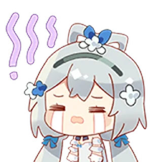😭 emoji 洛天依十周年 Telegram sticker 11 of 25