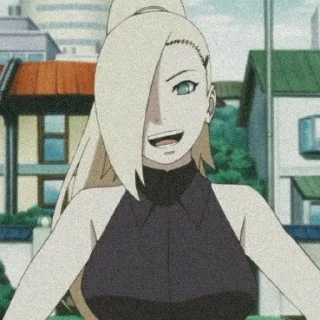 😃 emoji Ino Yamanaka Telegram sticker 10 of 16