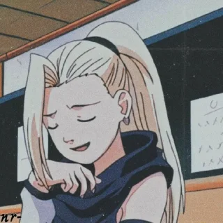 😩 emoji Ino Yamanaka Telegram sticker 9 of 16