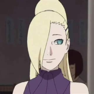 😏 emoji Ino Yamanaka Telegram sticker 8 of 16
