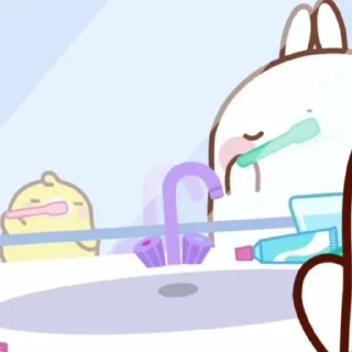 Sticker from Molang land🐰 by @molangtikel