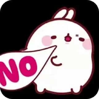 Sticker from Molang @angelhoxxor