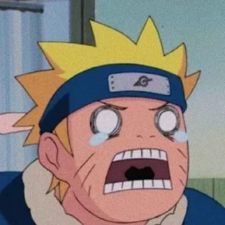 😫 emoji Naruto | @tarahume | @StickerXtara Telegram sticker 11 of 69