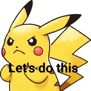 😠 emoji Pikachu | @tarahume | @StickerXtara Telegram sticker 20 of 100