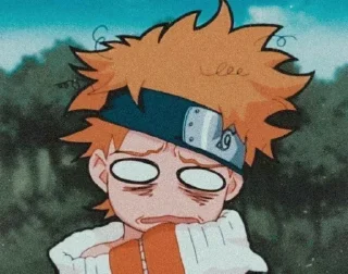 🙃 emoji Naruto | @tarahume | @StickerXtara Telegram sticker 14 of 69