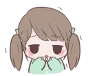 😟 emoji Chubby Girl (Eng) @bistic Telegram sticker 16 of 40