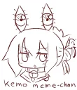 👀 emoji ケモミミちゃん - Renew Telegram sticker 22 of 120