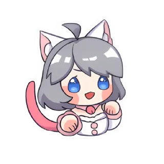 😻 emoji 星瞳装扮2.0 维护 @linyining Telegram sticker 23 of 28
