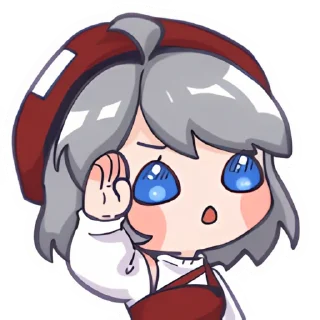 🫡 emoji 星瞳装扮2.0 维护 @linyining Telegram sticker 24 of 28