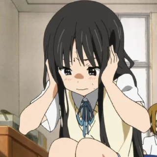 😱 emoji K-on! pack1 (@sticker_freehk) Telegram sticker 19 of 50