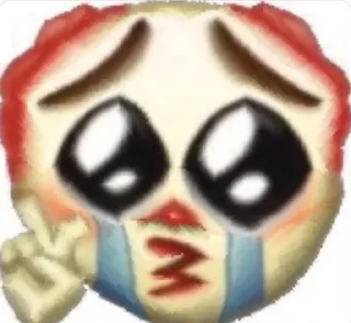 🤡 emoji badut animek Telegram sticker 6 of 30
