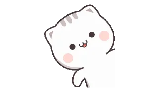 Sticker from cutie cat-chan