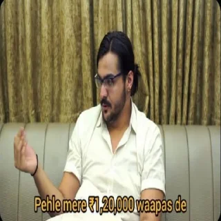 😤 emoji Ashish Chanchlani Vines Telegram sticker 23 of 24