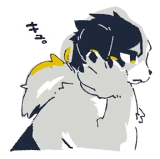 🧐 emoji ノトくん Telegram sticker 8 of 40