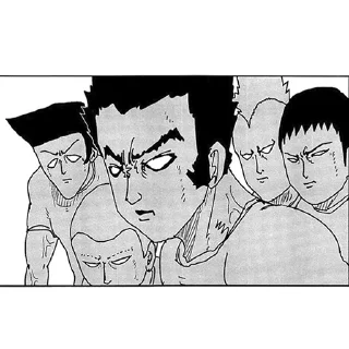 😠 emoji Mob psycho 100 Telegram sticker 9 of 61