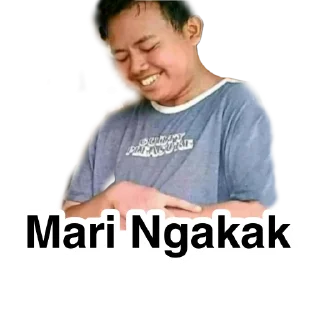 😂 emoji Holder Indo Telegram sticker 5 of 61