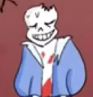 💀 emoji \~HORROR!SANS~/ Telegram sticker 18 of 120