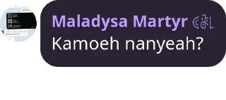 Sticker from maladysa cepmek acumalaka