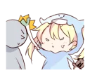 😠 emoji Little Girl Animated Telegram sticker 12 of 25
