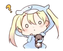 😕 emoji Little Girl Animated Telegram sticker 18 of 25