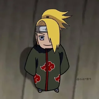 Sticker from Mini Akatsuki