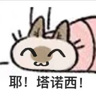 🐱 emoji 暹罗猫 Telegram sticker 19 of 35