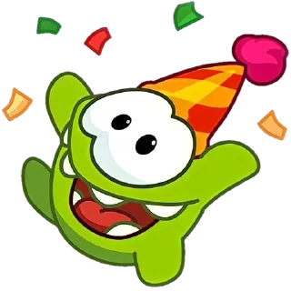 🎉 emoji OM NOM Telegram sticker 12 of 40