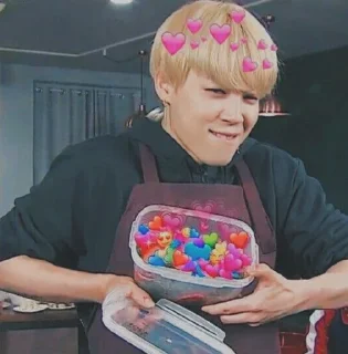 🐣 emoji JIMIN Telegram sticker 7 of 62