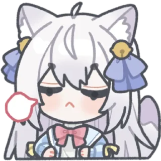 Sticker from 小小猫烧 @zhaxia_cn