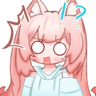 🤔 emoji 小小卡琳 @zhaxia_cn Telegram sticker 20 of 48