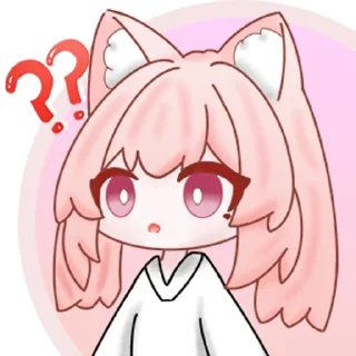 🤔 emoji 小小卡琳 @zhaxia_cn Telegram sticker 11 of 48