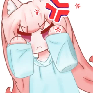 🤚 emoji 小小卡琳 @zhaxia_cn Telegram sticker 23 of 48