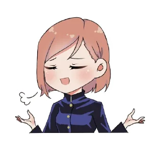 😅 emoji Jujutsu Kaisen Telegram sticker 7 of 13