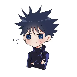😡 emoji Jujutsu Kaisen Telegram sticker 6 of 13