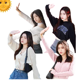 🌞 emoji 牙妹 Telegram sticker 5 of 120