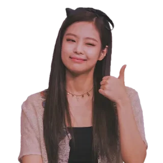👍 emoji Waifus, ofc Telegram sticker 8 of 120