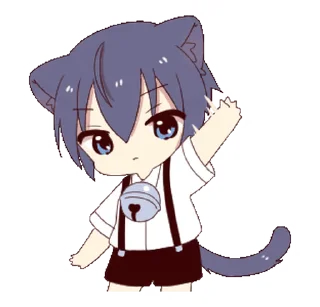 👋 emoji 『@stickers_gifs_store』 𝗖𝘂𝘁𝗲 𝗟𝗶𝘁𝘁𝗹𝗲 𝗕𝗼𝘆 🥰🤍 — @stckrRobot Telegram sticker 17 of 50
